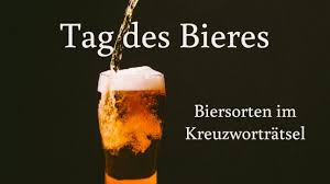 Tag Des Bieres Biersorten Im Kreuzwortratsel Wort Suchen De