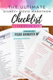 It will kick off with a showing of the little mermaid before moving on to the original beauty and the beast, aladdin, the lion king, toy story and hercules. The Ultimate Disney Movies Checklist For Disney Disney Movie Marathon Disney Movies Movie List