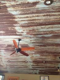 Pin By Carrie Wynn On Basement Ideas Metal Roof Panels Rustic Basement Metal Roof