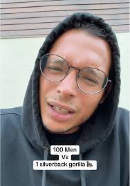 100 Men Challenge a Silverback Gorilla: A Hilarious Showdown