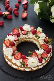 Cream Tart Recipe Alphabet Cake Desserts Cake Recipes