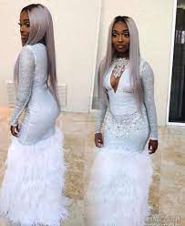 She Came With It For Prom Grey Hair And Everything Of Course She Won Prom Girl Dresses Black Girl Prom Dresses Beautiful Prom Dresses