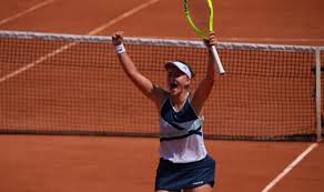 Barbora krejcikova became the first czech woman in 40 years to reach the french open final as she beat greek 17th seed. Apecsfpth Ptnm