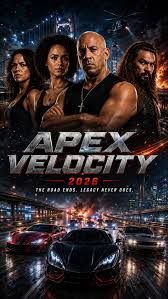 🎬 APEX VELOCITY (2026) Starring: Vin Diesel, Michelle Rodriguez, Nathalie  Emmanuel, Jason Momoa Genre: Action • Crime • Racing • Thriller Years after  the roads became legends and every race came with