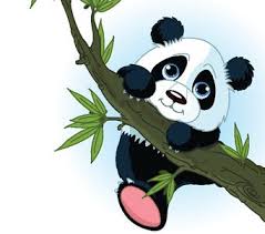We Provide Cartoon Panda Climbing Tree Custom Printed Blinds Cartoon Panda Panda Art Panda Climbing