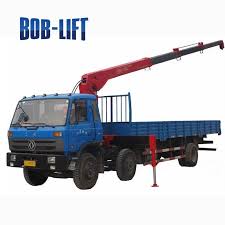 China Folding Boom Mobile Crane Load Chart With Boom Truck