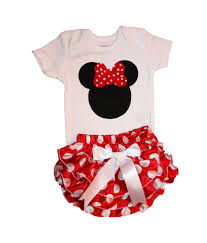 Disney Minnie Mouse Baby Girl Outfit Onesie Disney Baby Clothes Baby Mouse Baby Minnie Mouse