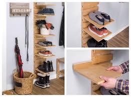 Don't worry, this diy pull out clothes rack can be easily made by everybody with just basic woodworking skills. 21 Easy And Cheap Diy Shoe Rack Ideas Simplyhome