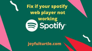 You may find that spotify web player doesn't work again and again, especially during spotify's earlier years. Full Solution Guide On Spotify Web Player Not Working