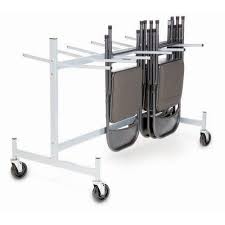 Extendable 55.11 rectangular folding table streamlined and versatile, this the lockable legs fold flat underneath the tabletop for storage behind doors or in. Folded Chair Storage Truck Foldingchairs4less Com