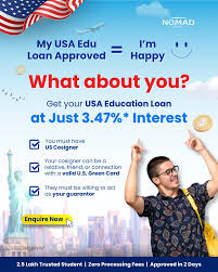 📚 My USA education loan = Approved ✓ = I'm happy 😄 What about you? Get  your education loan at just 3.47% interest with the help of a US-based  cosigner - a