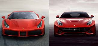 The ferrari 488 gtb's new 3902 cc v8 turbo is at top of the class for power output, torque and response times, making it the new benchmark for this kind of architecture. Ferrari 488 Gtb Vs F12berlinetta Spec Comparison