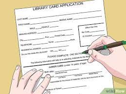 You can now sign up for a library card online and instantly receive a temporary library card number and pin via email, giving plz make my library card plz. How To Get A Library Card 10 Steps With Pictures Wikihow