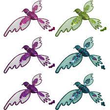 Shop walmart.com for every day low prices. Holiday Time Assorted Bright Clip On Hummingbird Christmas Ornaments Set Of 6 Walmart Com Walmart Com