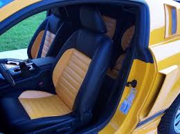 Interior Like This Would Look Niccee Mustang Interior Orange Interior Mustang Girl