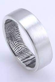 16 Alternative Wedding Rings For Guys Cool Wedding Rings Mens Wedding Rings Fingerprint Wedding Bands