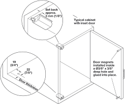 Don't leave the finish until last when it comes to choosing your kitchen cabinets. Soft Close Magnetic Catch For Single Doors In The Hafele America Shop
