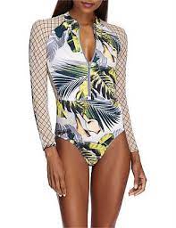 Women S Swimwear Buy Bikinis Swimsuits Online David Jones Women S One Piece Swimsuits Long Sleeve Swimsuit Swimsuits Online