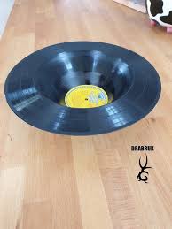 Saladier Vide Poches Avec Disque 33 Tours Vide Poches Mobilier De Salon Lamp