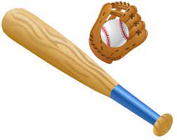 Free Softball And Baseball Clip Art Baseball Bat Sports Birthday Sports Birthday Party