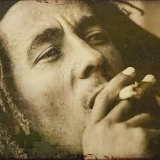 Placa decorativa BOB MARLEY, Metal, Multicolor