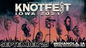 Maybe you would like to learn more about one of these? Knotfest Iowa With Slipknot Megadeth Faith No More And Tech N9ne Sets Fall Date 101 5 K Rock Manhattan S Real Rock