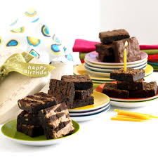 Happy Birthday Classic Brownie Sampler Dancing Deer Baking Company