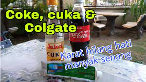 Cara hilangkan noda karat pada pakaian (foto: 18 Cara Hilangkan Karat Pada Besi Ekzos Plastik Mudah Murah Youtube