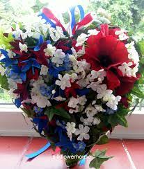 Be sure to remove messy pollen pods and place your lilies. Memorial Heart Artificial Flowers And Foliage Moss Heart In Red White And Blue Red Poppies Daisies Starf Memorial Flowers Artificial Flowers Silk Flowers