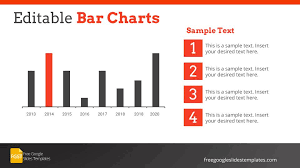 corporate editable bar charts google slides template free