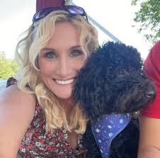 Poodle's first boat ride experience