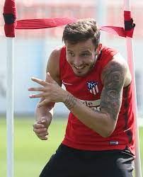Saúl ñíguez's 9 tattoos & their meanings. Team Saul If The Date Under The Clock Tattoo Full Size Is