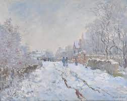 Touring the country with his stepson jacques hoschedé, who lived in christiania (now oslo), he was awestruck but initially frustrated in his search for good motifs amid the snow. Snow At Argenteuil Wikipedia