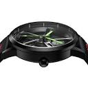 Shop Green Vorsprung RS7 Gyro - Red Leather Strap | RS Chrono