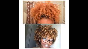 Creme Of Nature Ginger Blonde Hair Color Reaction Review Youtube