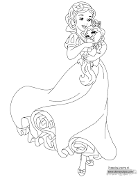 So cute free printable coloring book of palace pet. Palace Pets Coloring Pages 5 Disneyclips Com