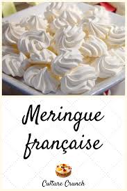 Meringues Francaise La Recette Facile Recette Gateaux Et Desserts Recette Facile