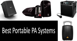 You have to consider your intended audience and venues, the expected power needs, how much coverage the system offers, and how much weight you want to. Top 5 Best Portable Pa Systems In 2021 From 100 To 600 Buyer S Guide