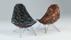 3d Modeling How To The Jsn Tiles Chair 3d Architectural Visualization Rendering Blog Chair 3d Architectural Visualization Chair Design