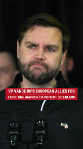 They've passed it all off to brave Americans and hoped that we would pick  up the tab." Vice President JD Vance calls out Denmark and European allies  for underinvesting in Greenland's security