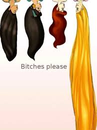 Disney Princesses Long Hair Funny Disney Hair Disney Princess Cute Disney