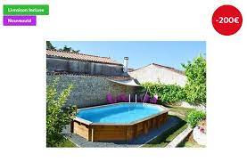 piscine bois suba sunbay pas cher piscine auchan iziva com piscine bois prix piscine piscine