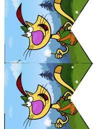 Nature Cat Birthday Party Printable Files Cat Birthday Party Cat Birthday Animal Birthday Party