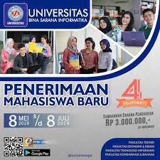 Selamat datang di fasilitas layanan kemahasiswaan universitas bina sarana informatika. Informasi Pendaftaran Mahasiswa Bina Sarana Informatika Facebook