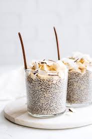 Banana Cream Pie Chia Pudding Rezept Chia Pudding Fruhstuck Chia Pudding Rezept Pudding Fruhstuck