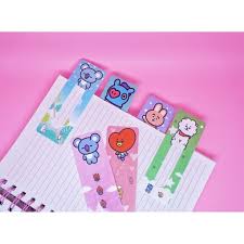 Potong kertas buku bekas sehingga hanya sedikit lebih besar dari stempel lalu tempel diatas kertas panjang. Jual Pembatas Buku Bt21 Murah Isi 15 Pcs Bookmark Bts Tata Cooky Chimmy Van Jakarta Utara Saphira Shops Tokopedia