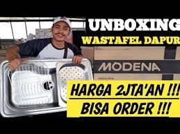 Modena kitchen sink 1 bak 1 drainer lugano ks 4151. Unboxing Wastafel Dapur Merk Modena Type Ks 5100 Agung Anjar Youtube
