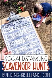 Make it a challenge by introducing hurdles or sprints between cones. Social Distancing Scavenger Hunts Recess Activities Activities Outdoor Activities For Kids