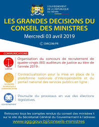 Les minist�res doivent imputer tous les montants de tps et de tvh pay�s sur les achats de tiers, y compris les achats effectu�s pour le compte d'autres minist�res, � un compte non budg�taire appel� compte des avances remboursables de la tps (car). Prbenin Wasexo Conseildesministres Presidence De La Republique Du Benin Facebook