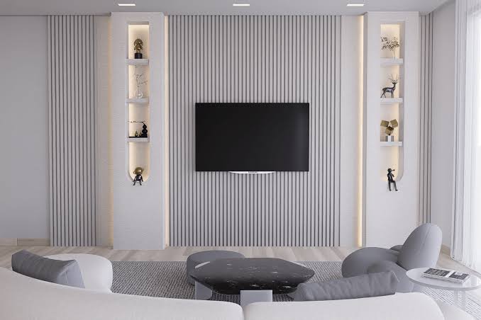 Simple TV Wall Design Ideas for a Sleek and Modern Living Room